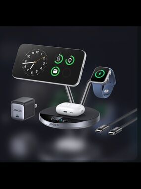 NEW IN BOX ANKER PRIME wireless charging station.